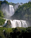 La cascata delle Marmore a Terni
